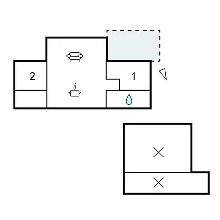 2 Bedroom Lovely In Tatil Evi